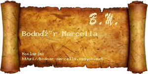 Bodnár Marcella névjegykártya